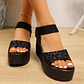 Kinsley- Peep-Toe Espadrilles - thumbnail 5