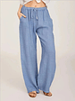 Riley- Linen Pocket Pants - thumbnail 4