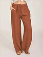 Riley- Linen Pocket Pants - thumbnail 1