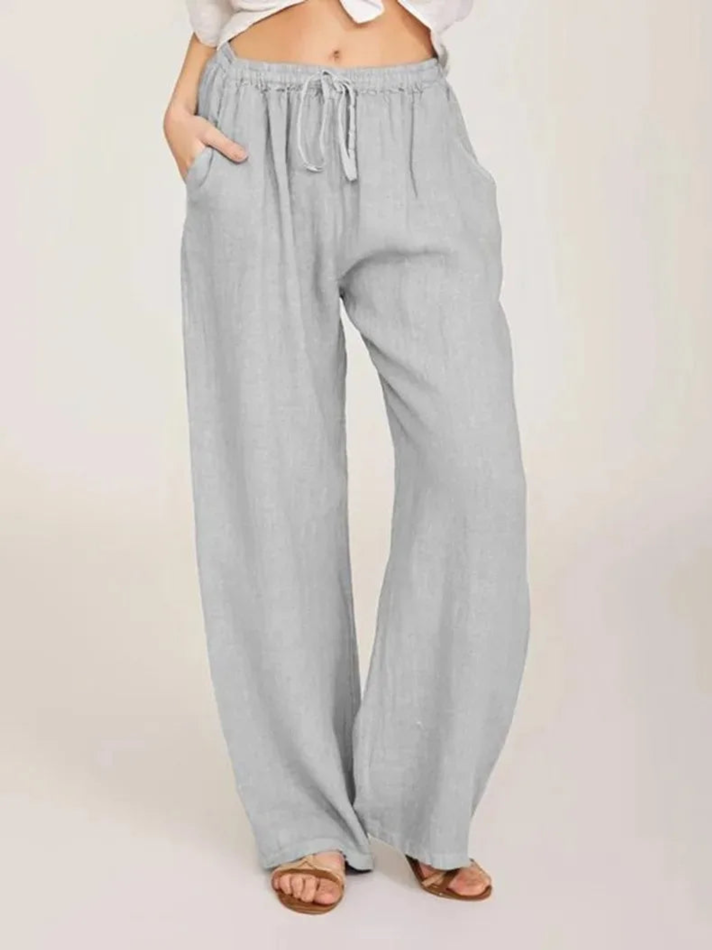 Riley- Linen Pocket Pants 2