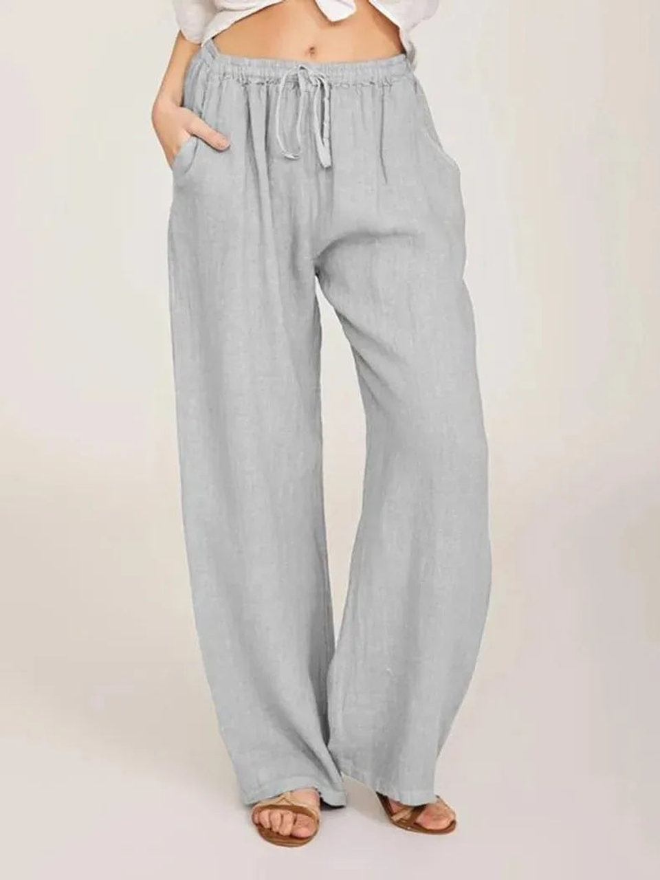 Riley- Linen Pocket Pants 2