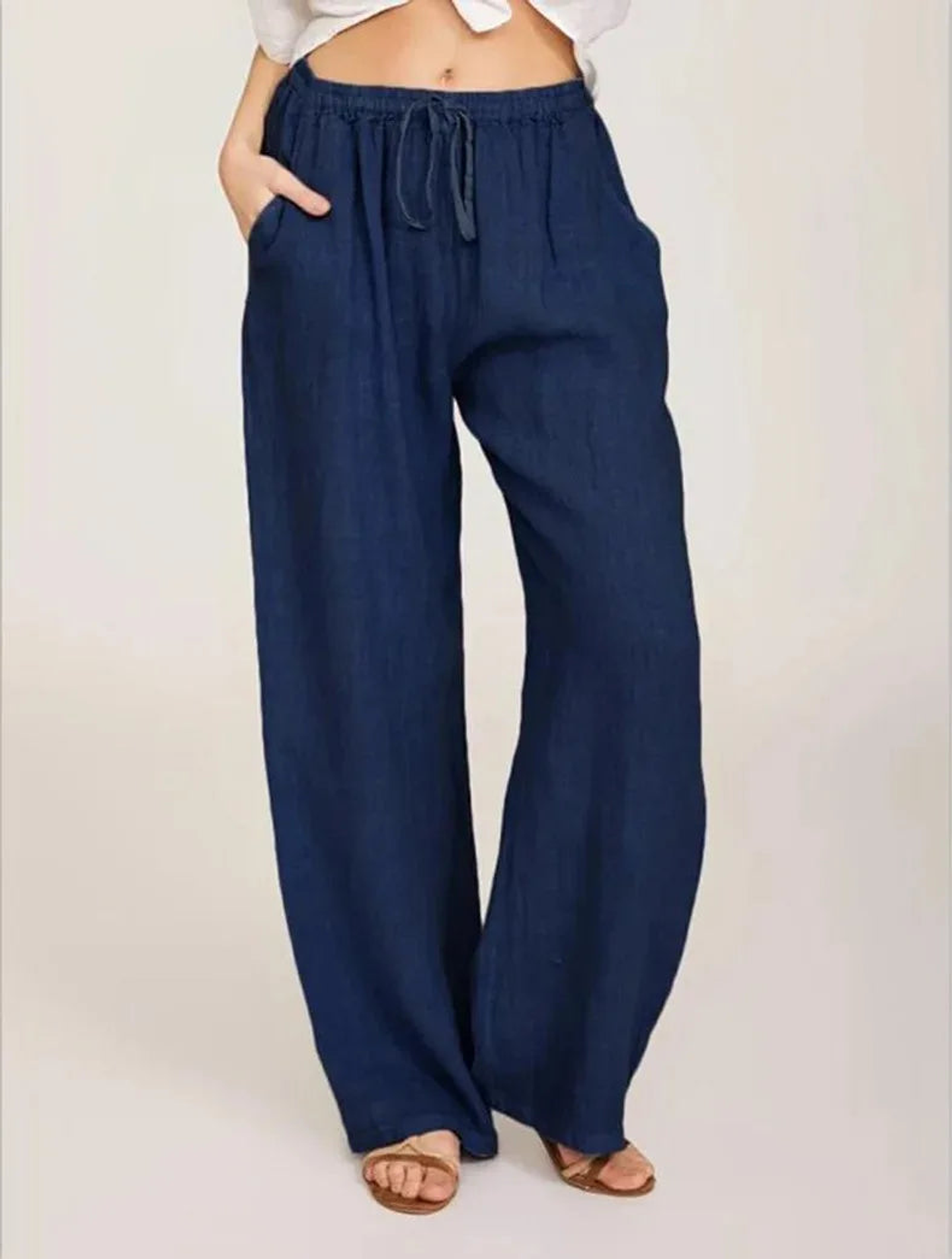 Riley- Linen Pocket Pants 10