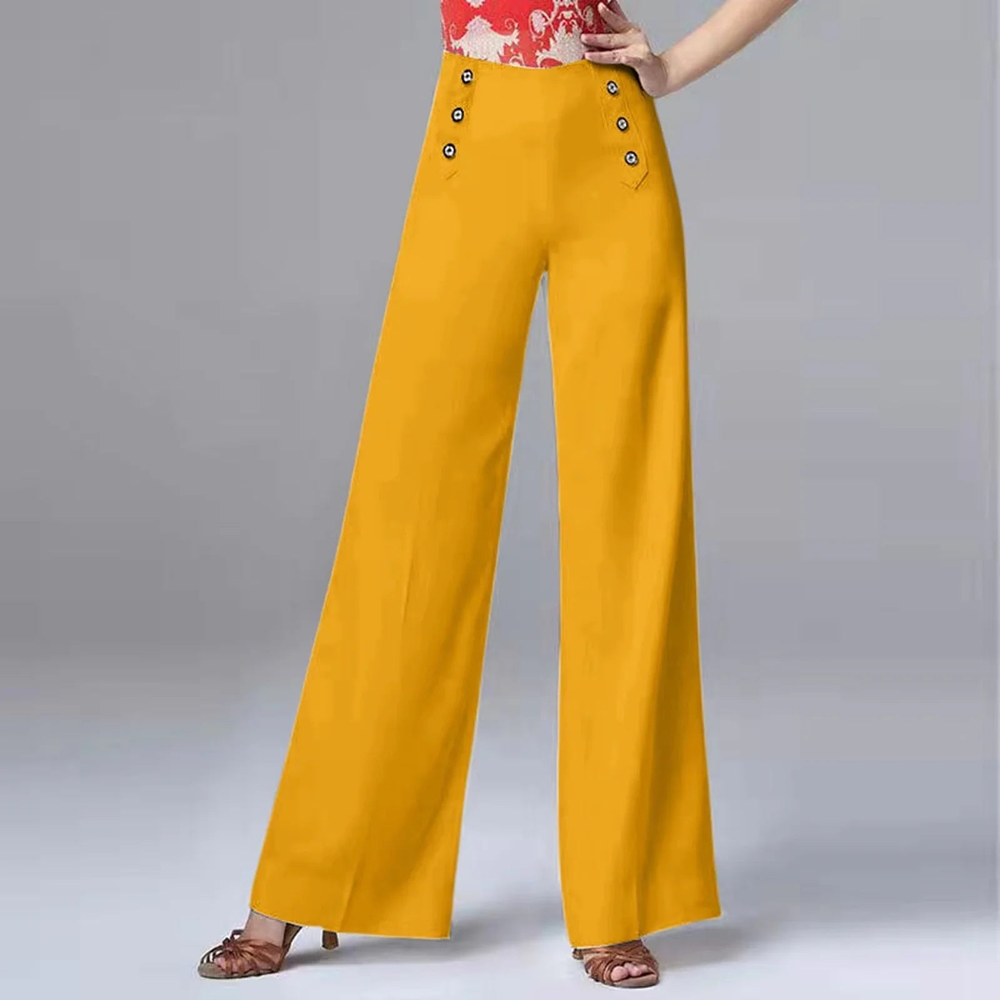 Zoe- Wide-Leg Pants 2