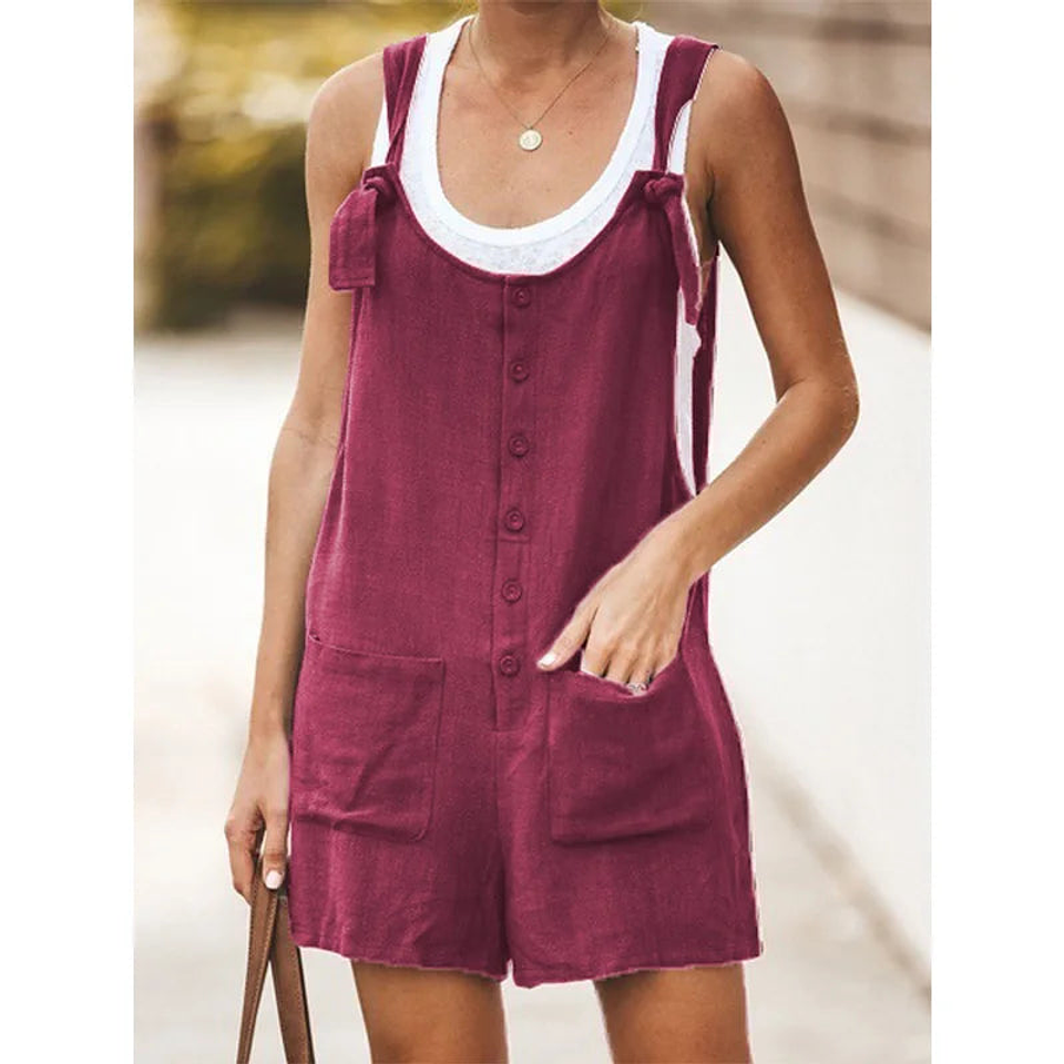 Briar- Cotton Suspender Pants 7