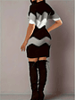 Bee Stripe-  Long Sleeve Dress - thumbnail 3