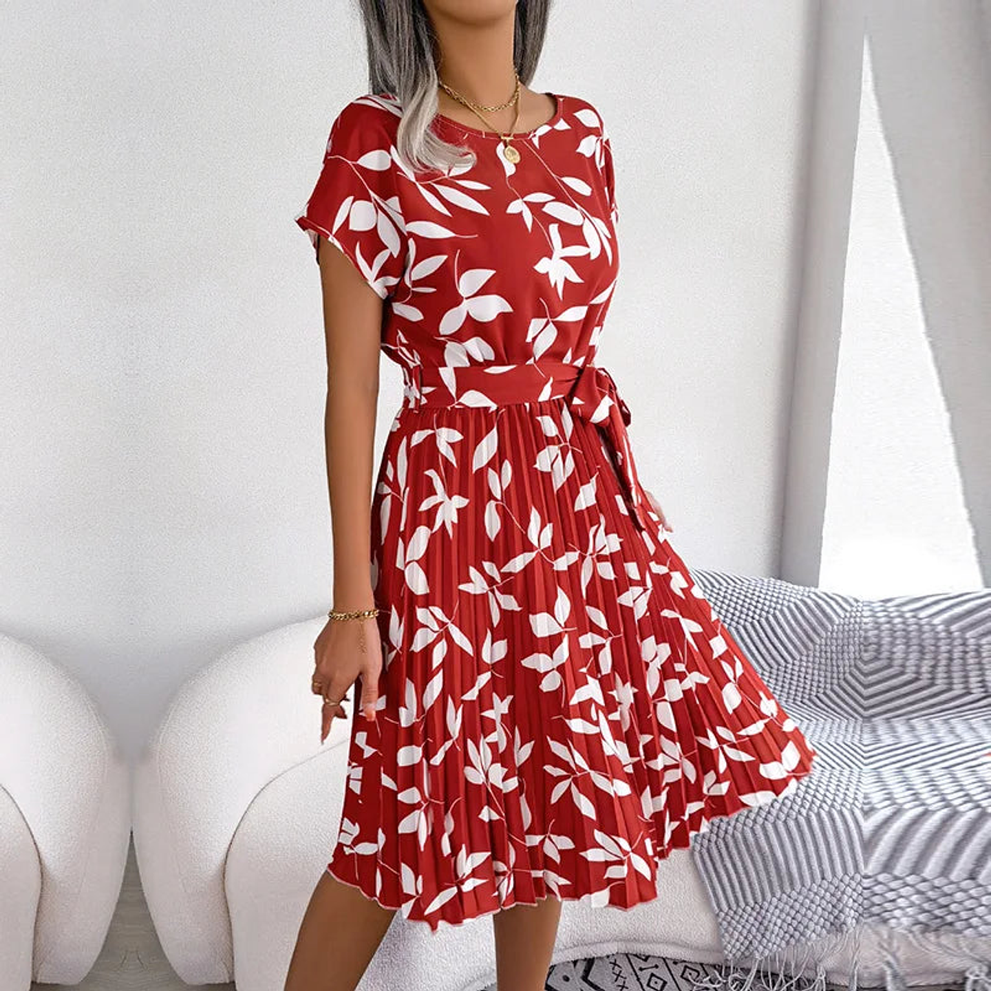 Amara- Petal Line Dress 37