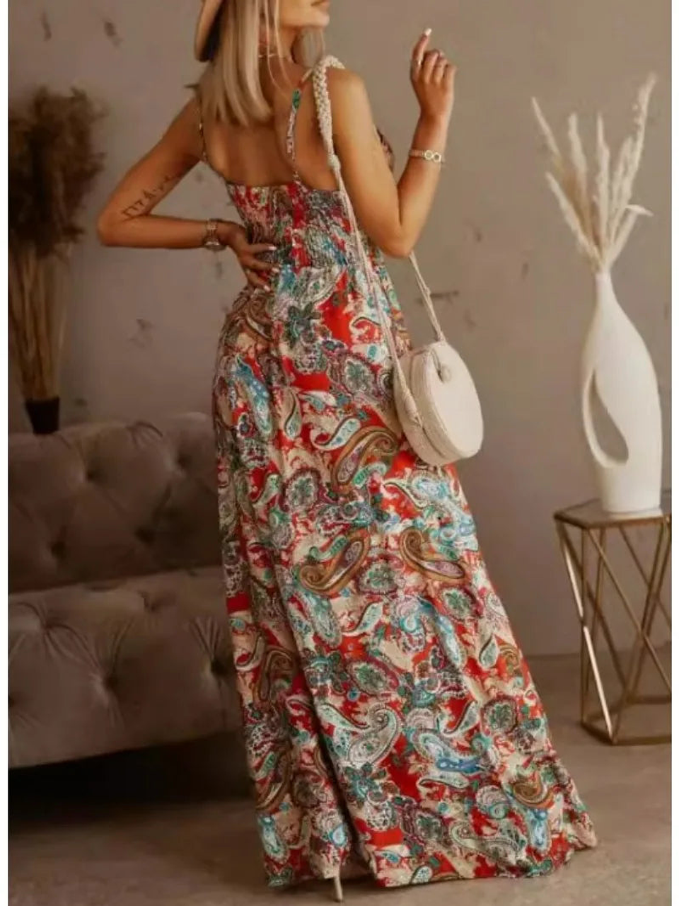 Thalassa- V-Neck Beach Sundress 15