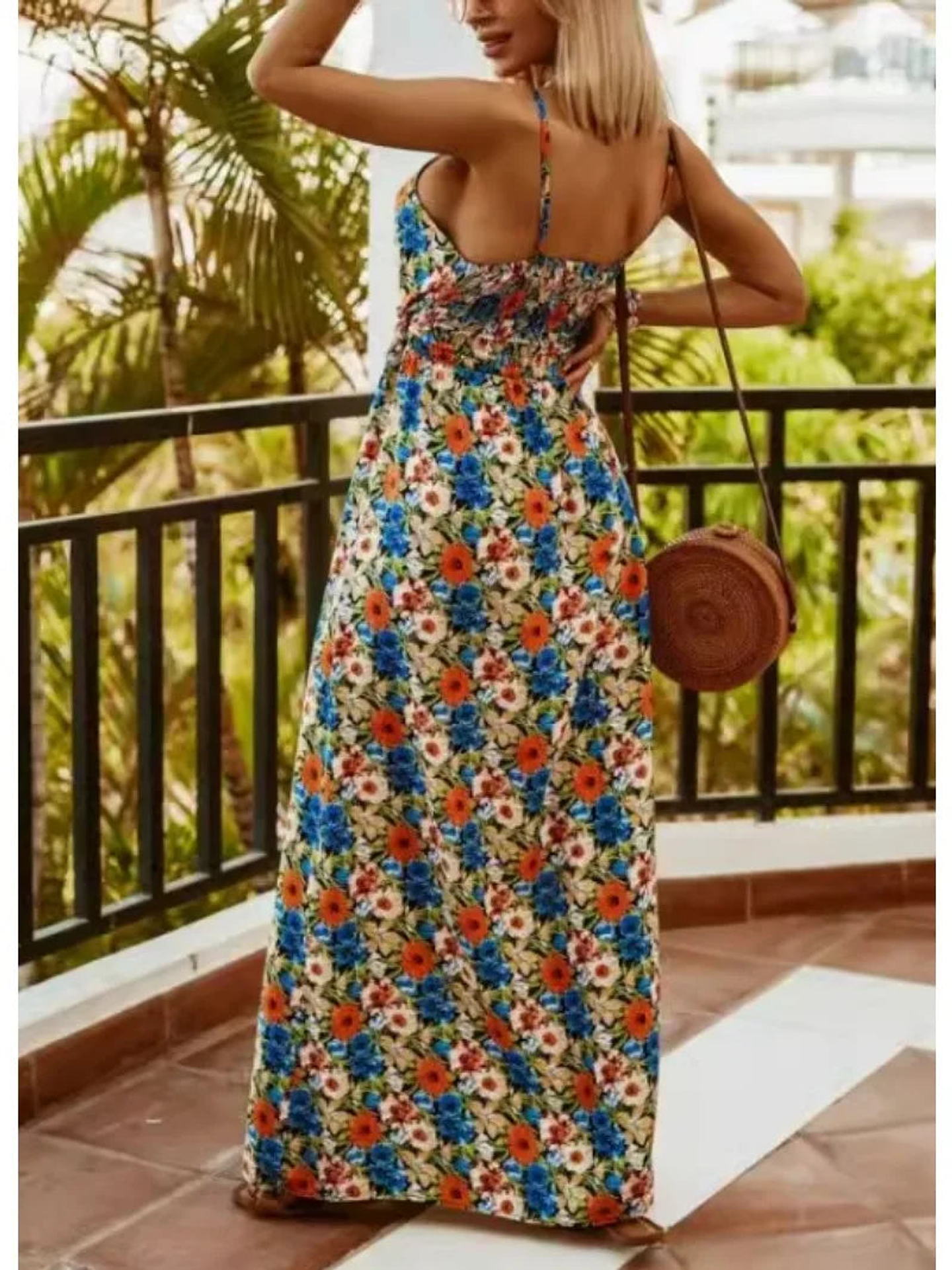 Thalassa- V-Neck Beach Sundress 23