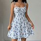 Dawn- Floral Beach Dress - thumbnail 1