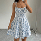 Dawn- Floral Beach Dress - thumbnail 2