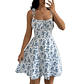 Dawn- Floral Beach Dress - thumbnail 6