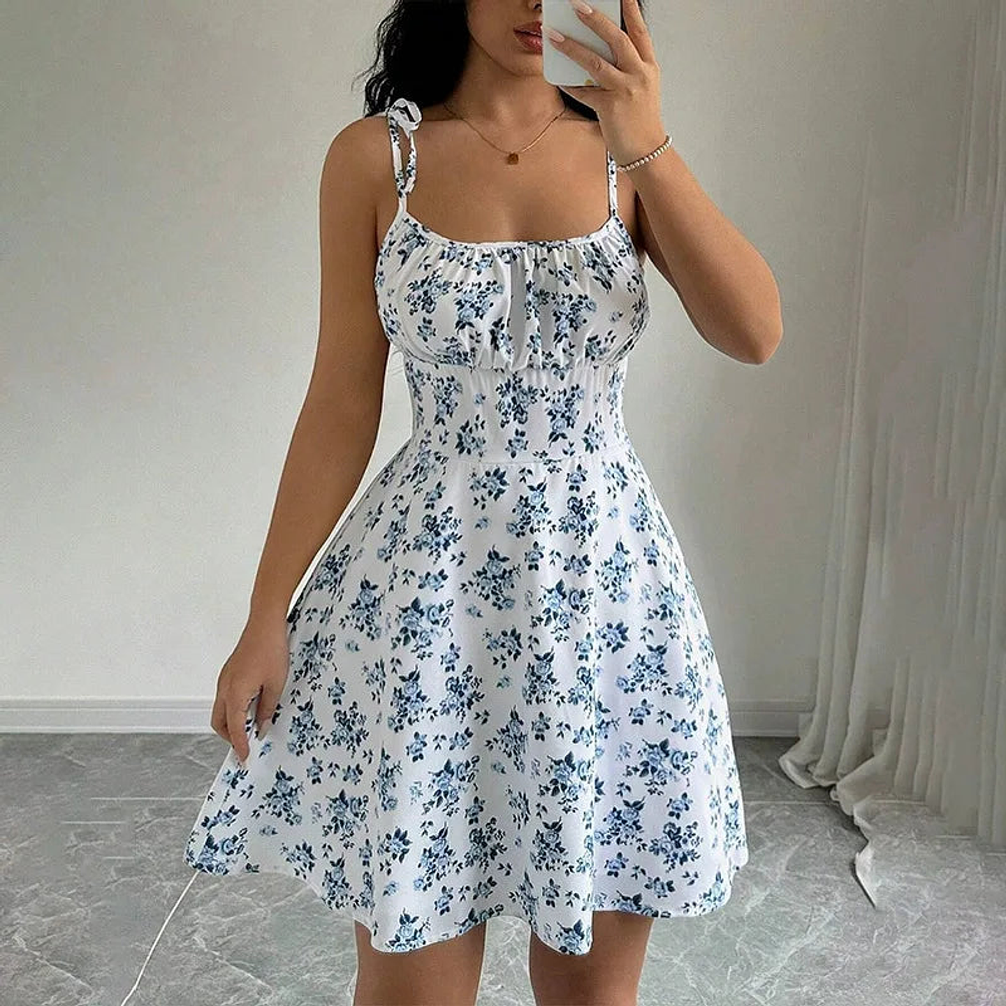 Dawn- Floral Beach Dress 15
