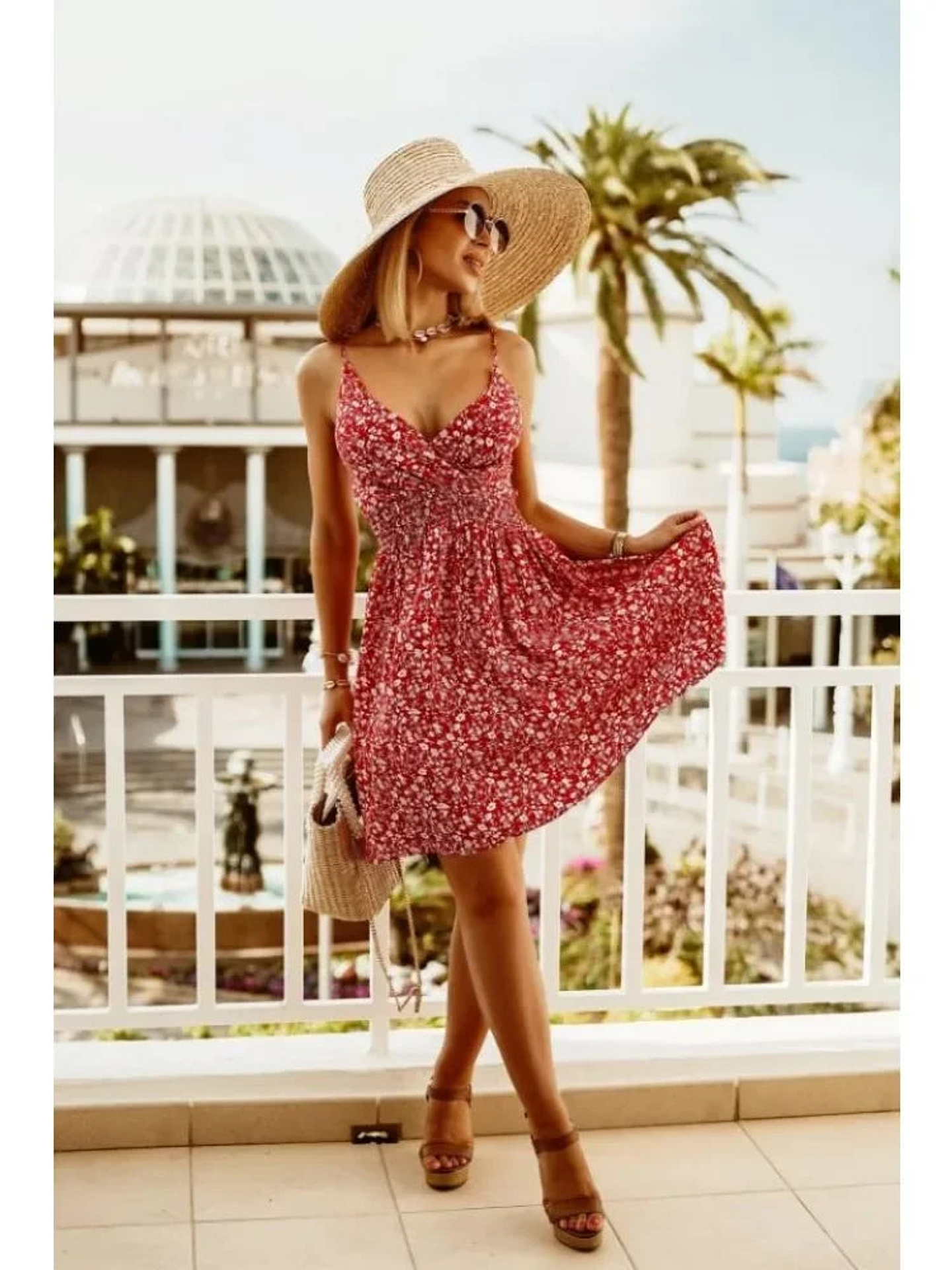 Aisling- Sleeveless Floral Dress 10