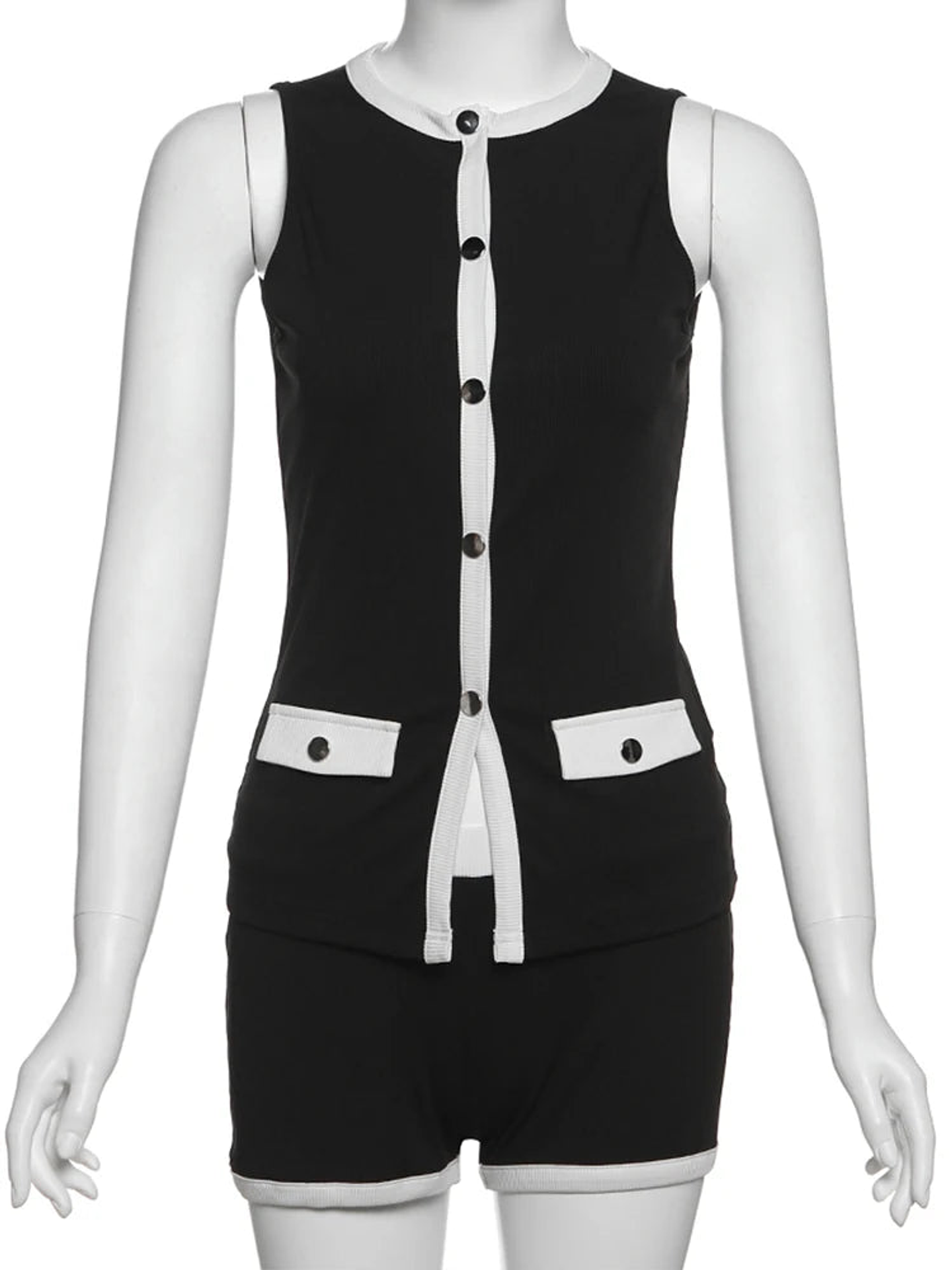 Fox- Sleeveless Two-Piece Set 6