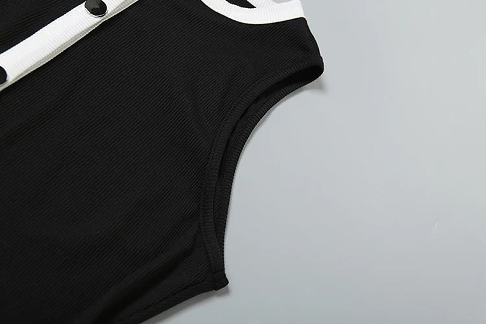 Fox- Sleeveless Two-Piece Set 12