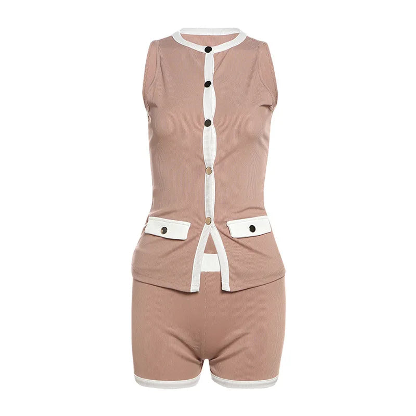 Fox- Sleeveless Two-Piece Set 20