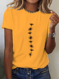 Garnet- Sunflower Print T-Shirt - thumbnail 1