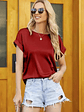 Giselle- Short Sleeve Blouse - thumbnail 5