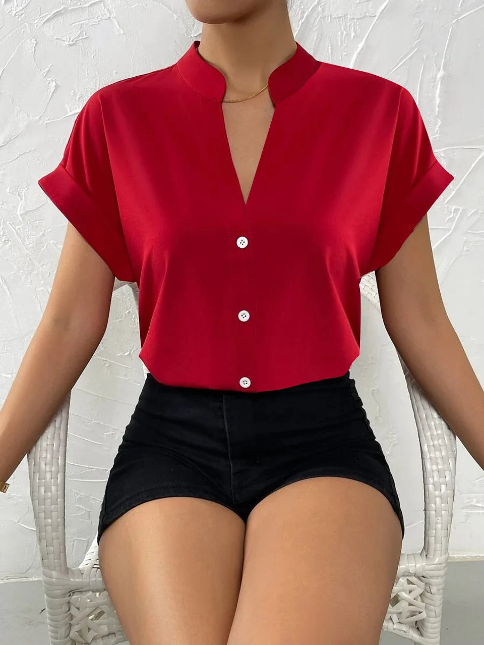 Hesper- V-Neck Top 2
