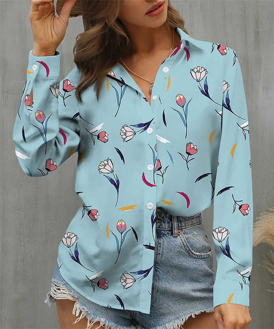 Heidi- Button Front Top 4