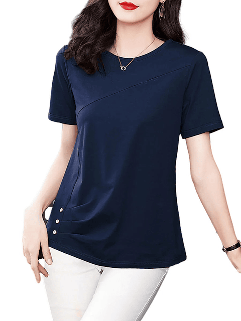 Inez- Half Sleeve Top