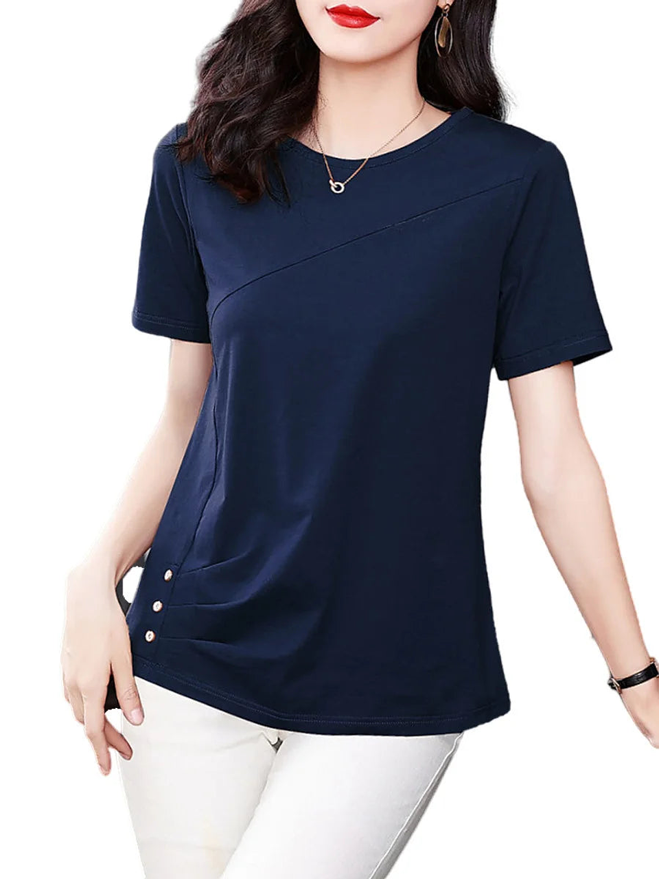 Inez- Half Sleeve Top 1