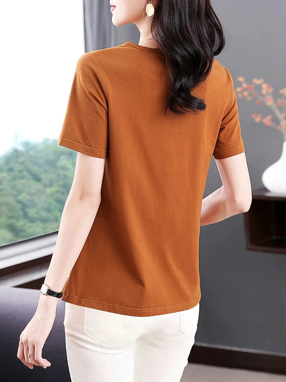 Inez- Half Sleeve Top 5