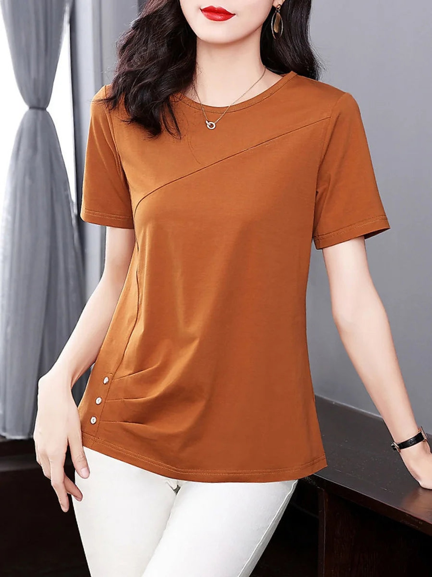Inez- Half Sleeve Top 7