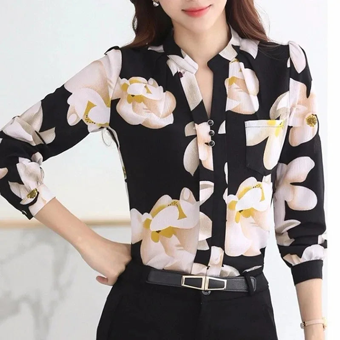 Odalys- Button Blouse 3