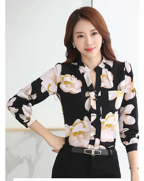Odalys- Button Blouse