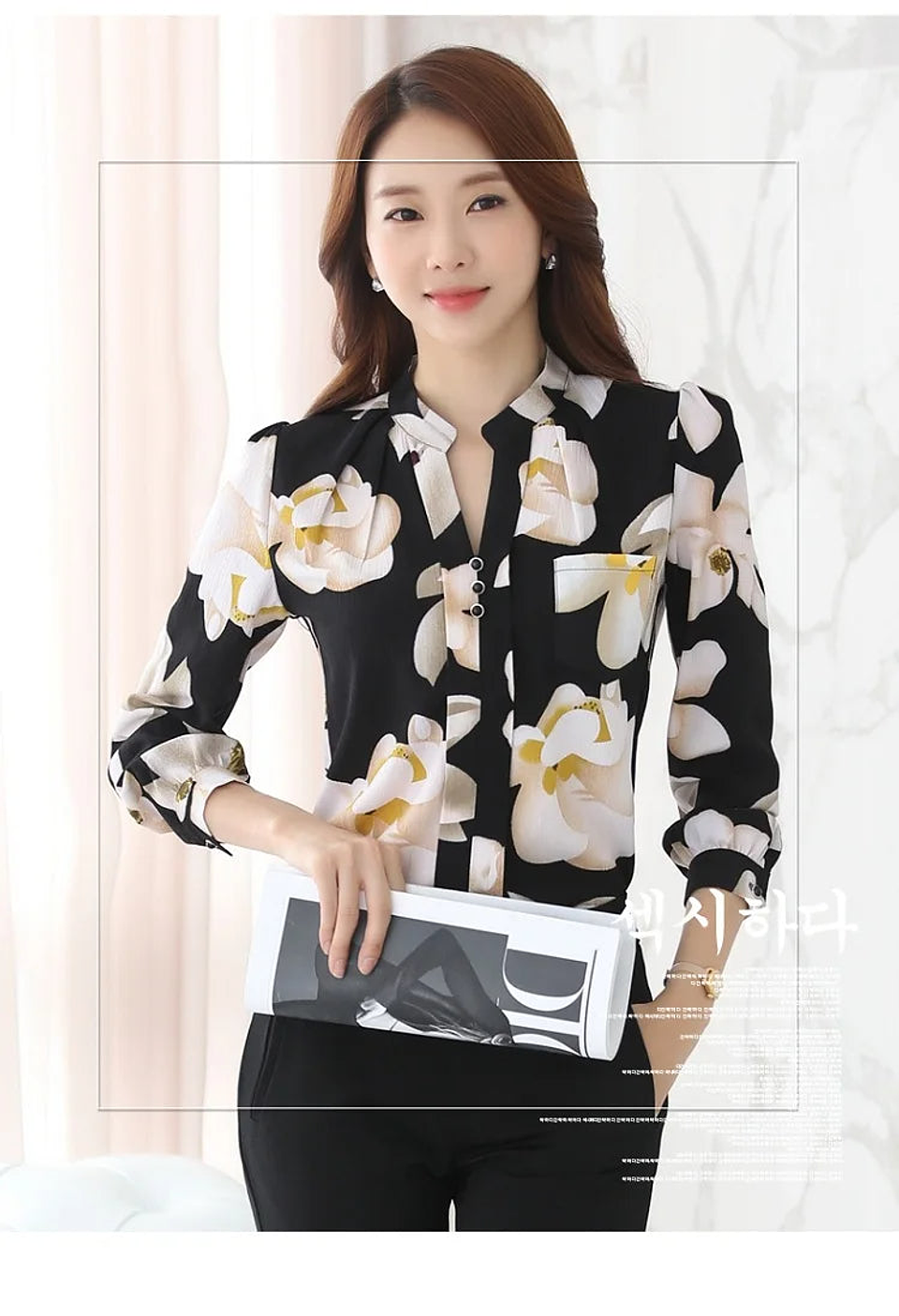 Odalys- Button Blouse 14