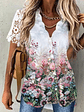 Amanda- Floral Print Shirt - thumbnail 1