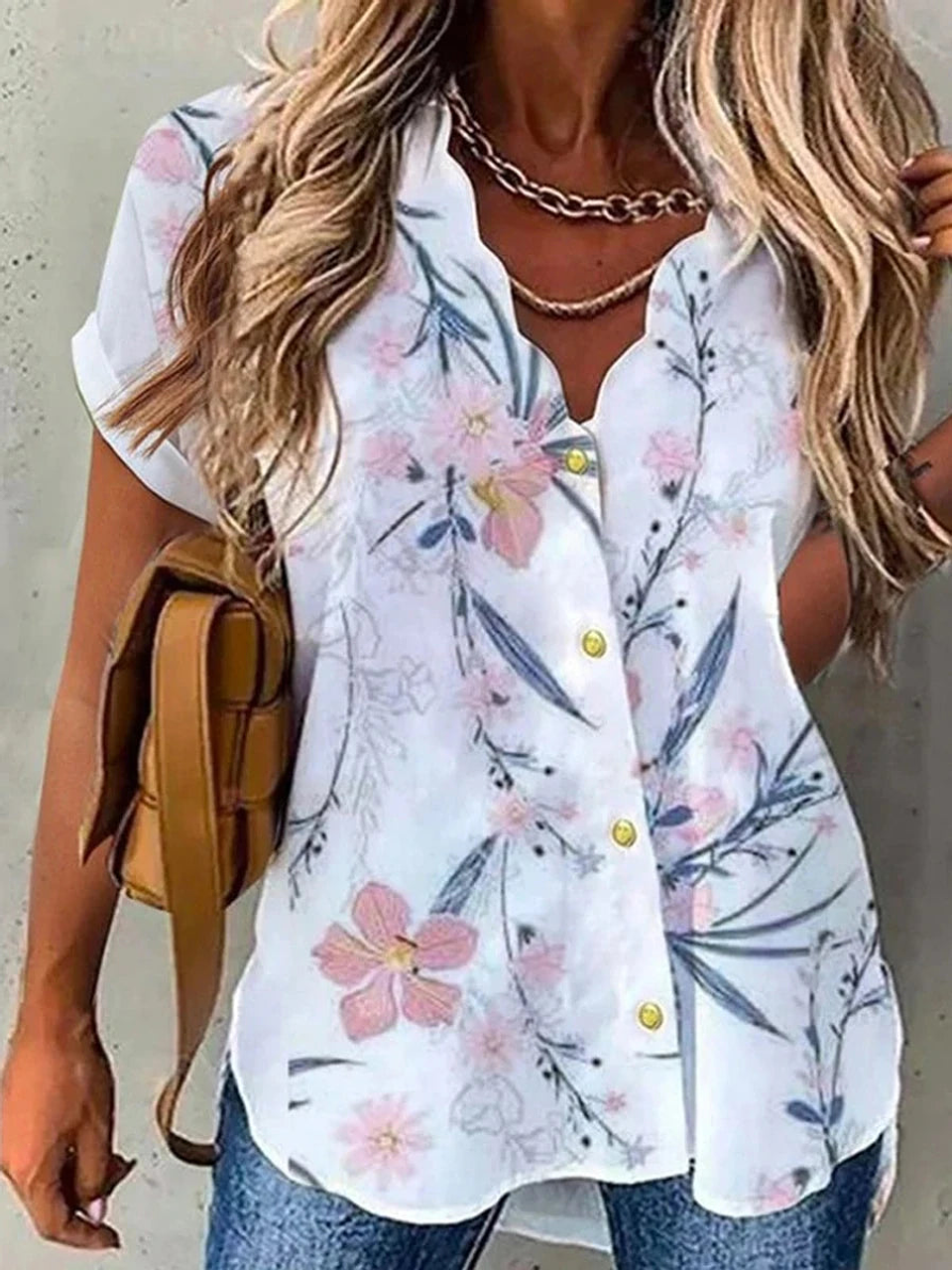 Amanda- Floral Print Shirt 6