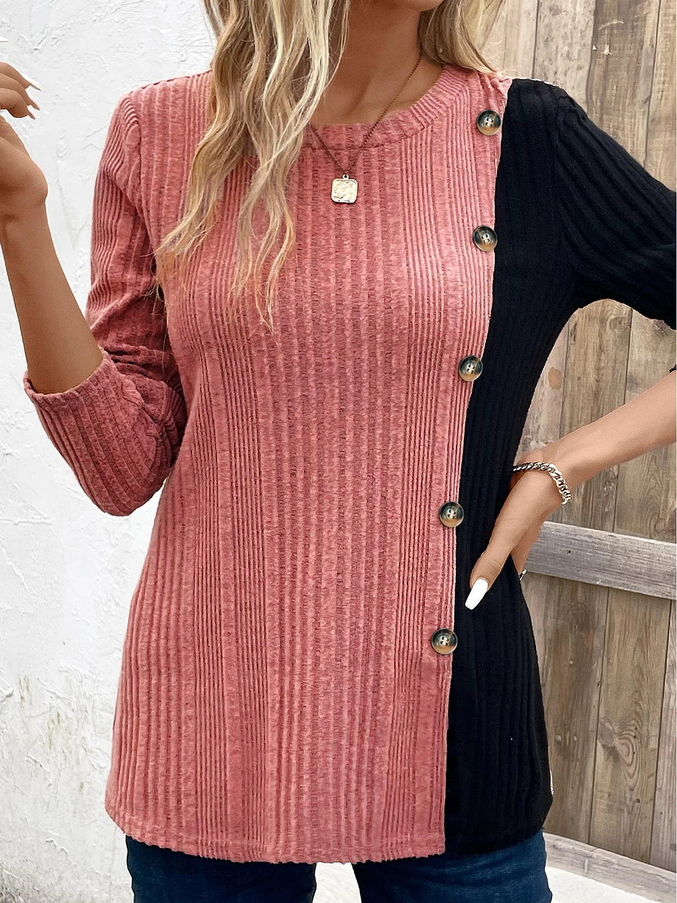 Verity- Color Block Shirt 5