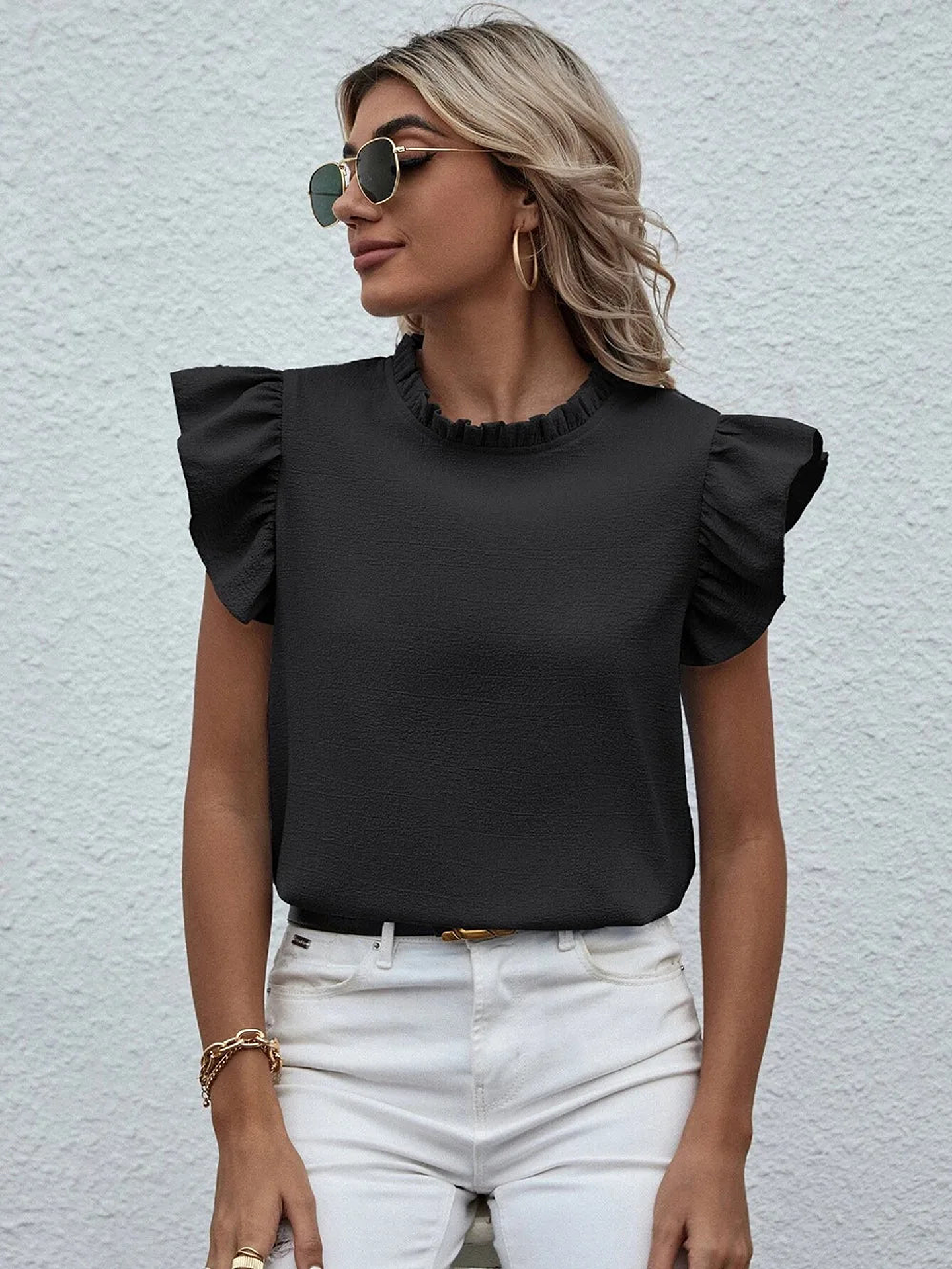 Courtney-  O-Neck Blouse 24