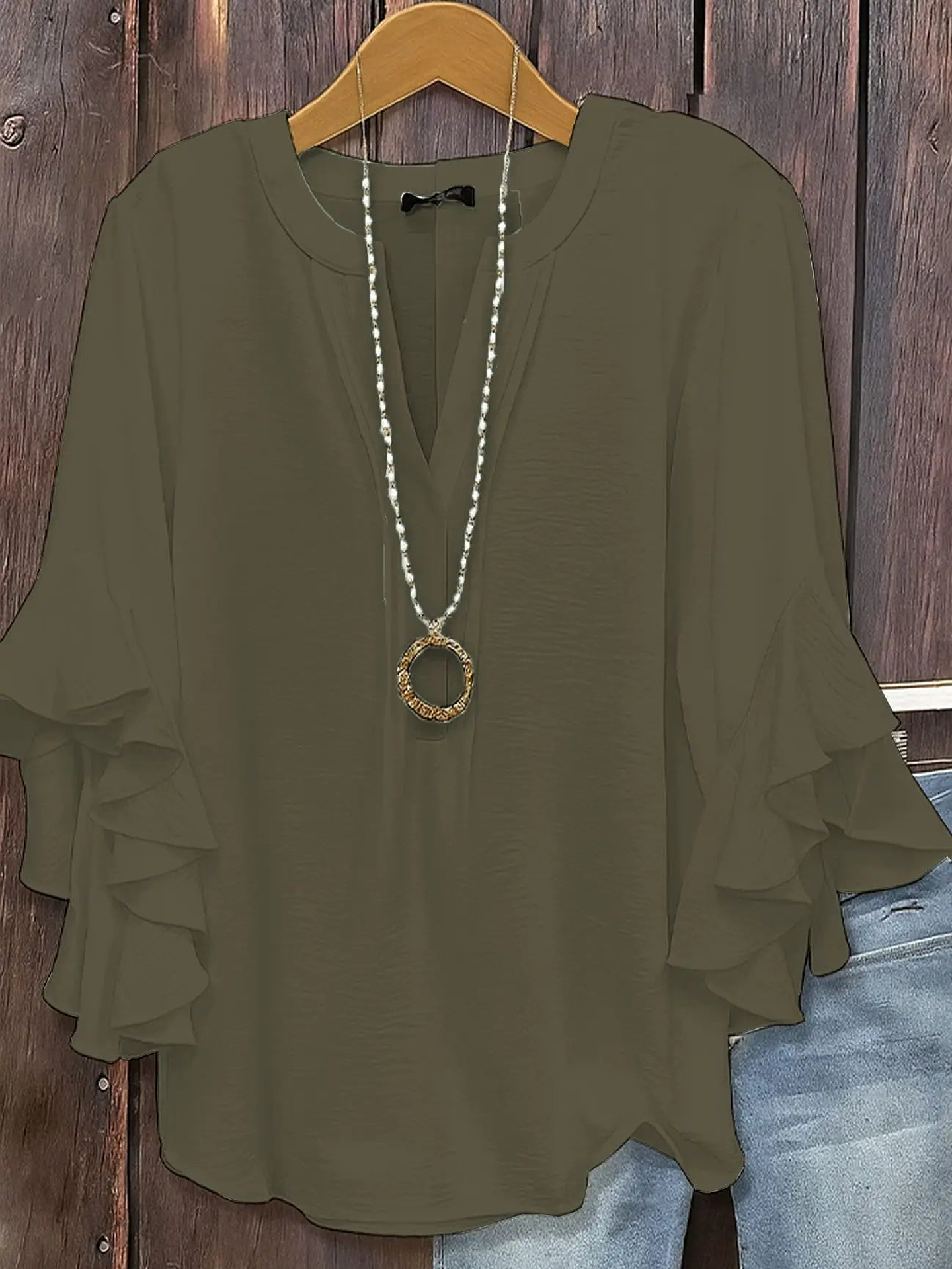 Destiny- Loose Chiffon Blouse 7