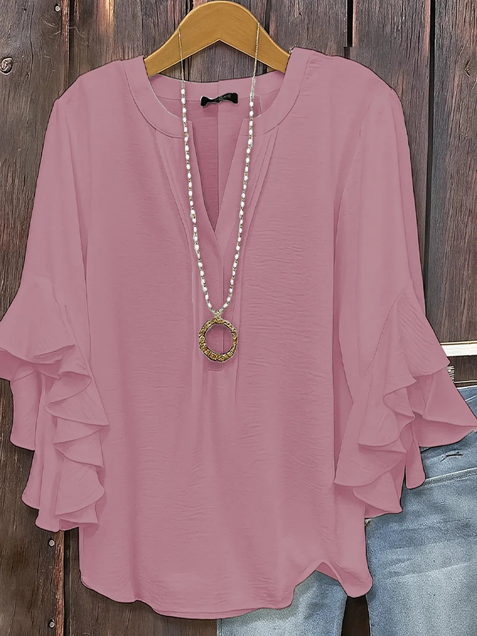 Destiny- Loose Chiffon Blouse 10