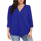 Emily- Plus Size Chiffon Top - thumbnail 3