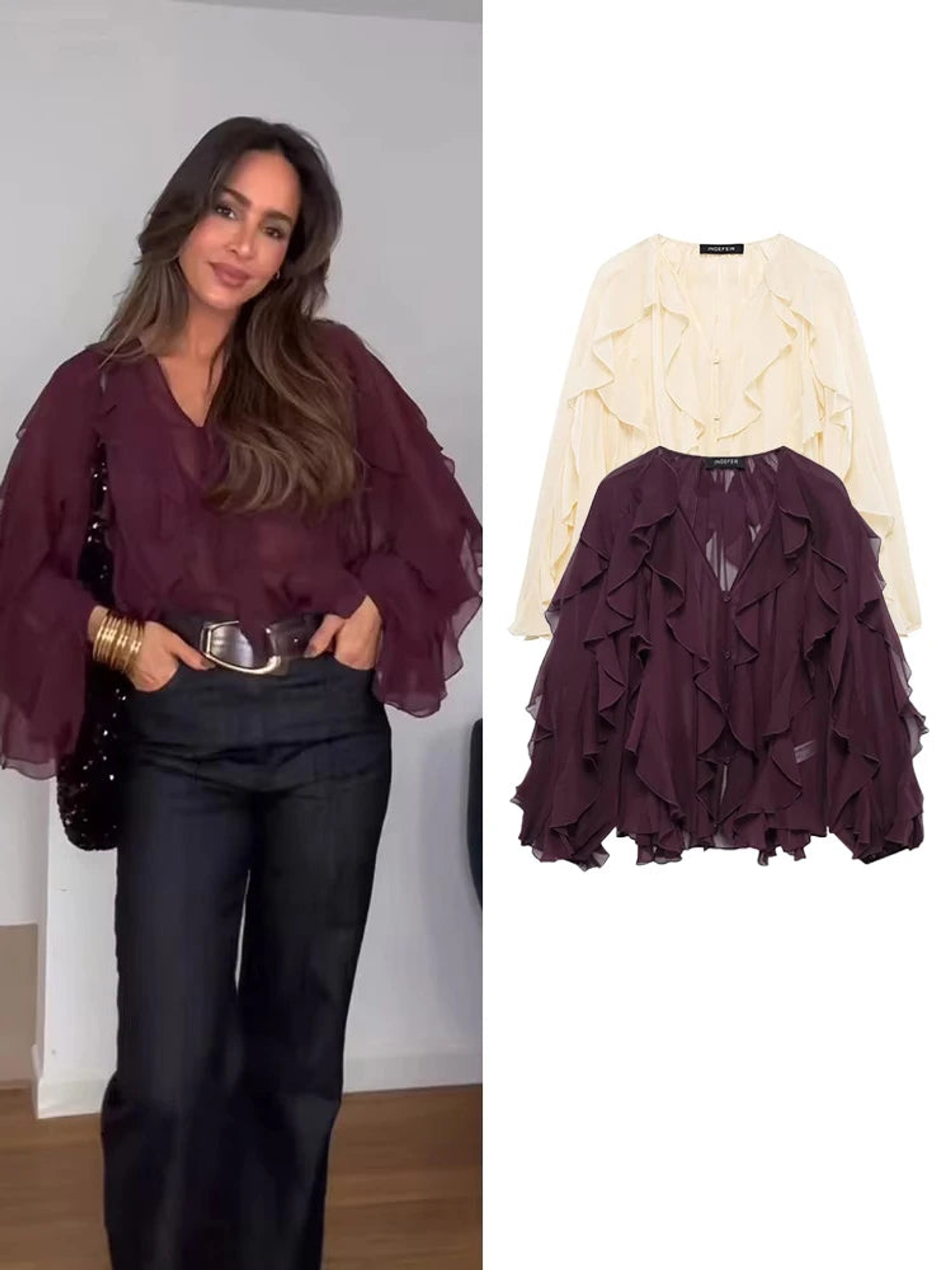 Jasmine- Ruffle Blouse 3