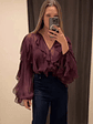Jasmine- Ruffle Blouse - thumbnail 1