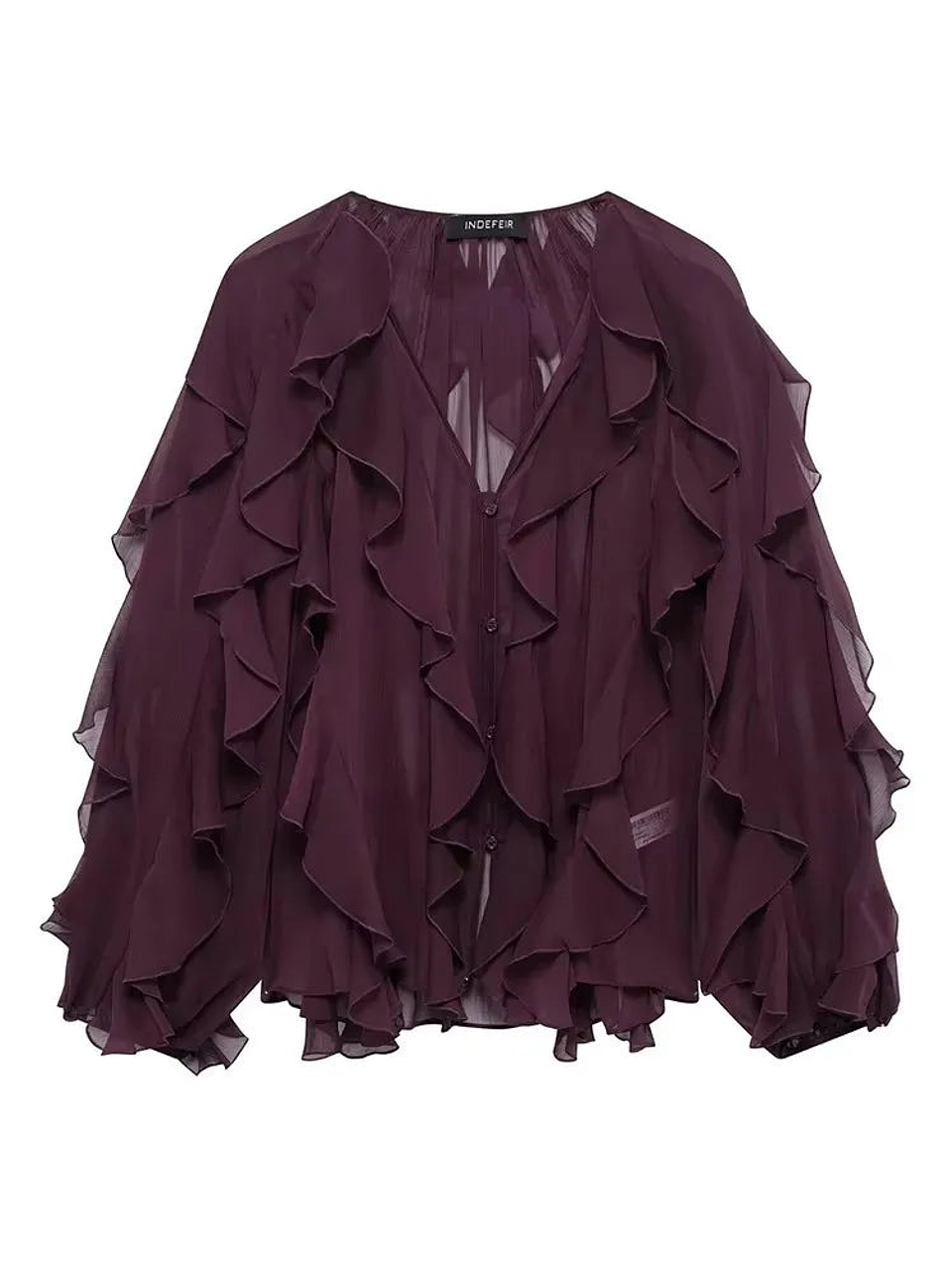 Jasmine- Ruffle Blouse 4