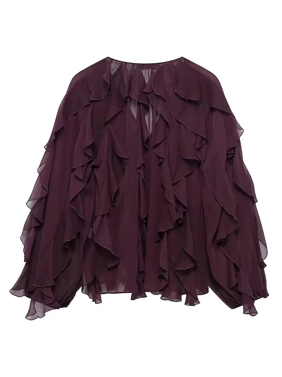 Jasmine- Ruffle Blouse 5