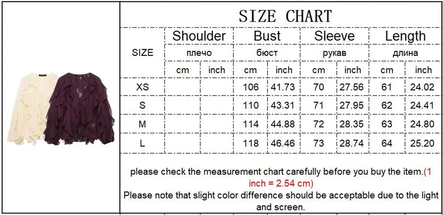 Jasmine- Ruffle Blouse 7