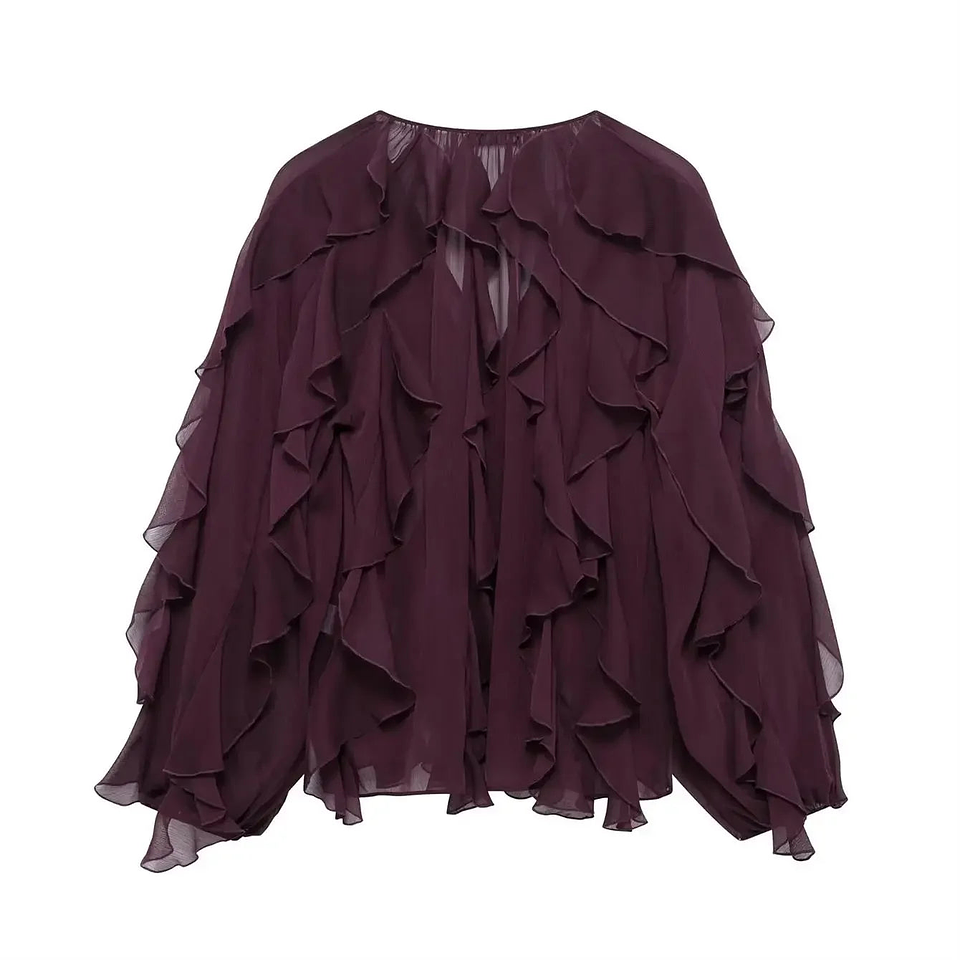 Jasmine- Ruffle Blouse 9