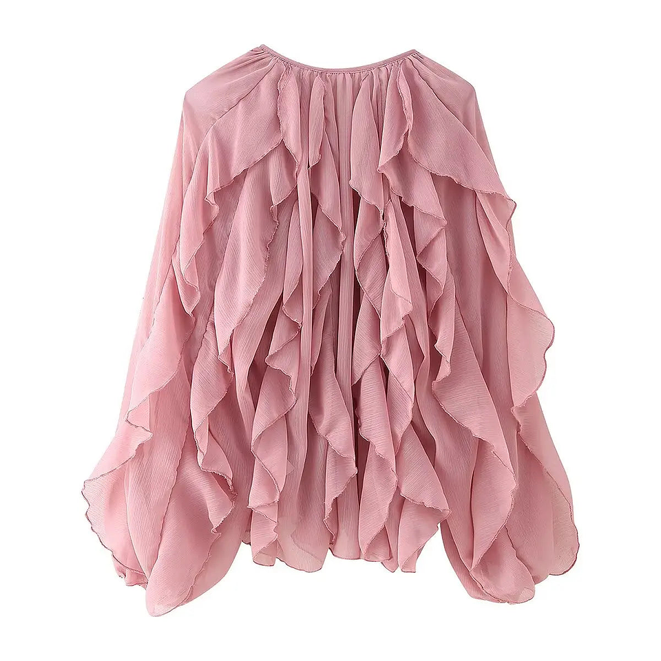 Jasmine- Ruffle Blouse 17