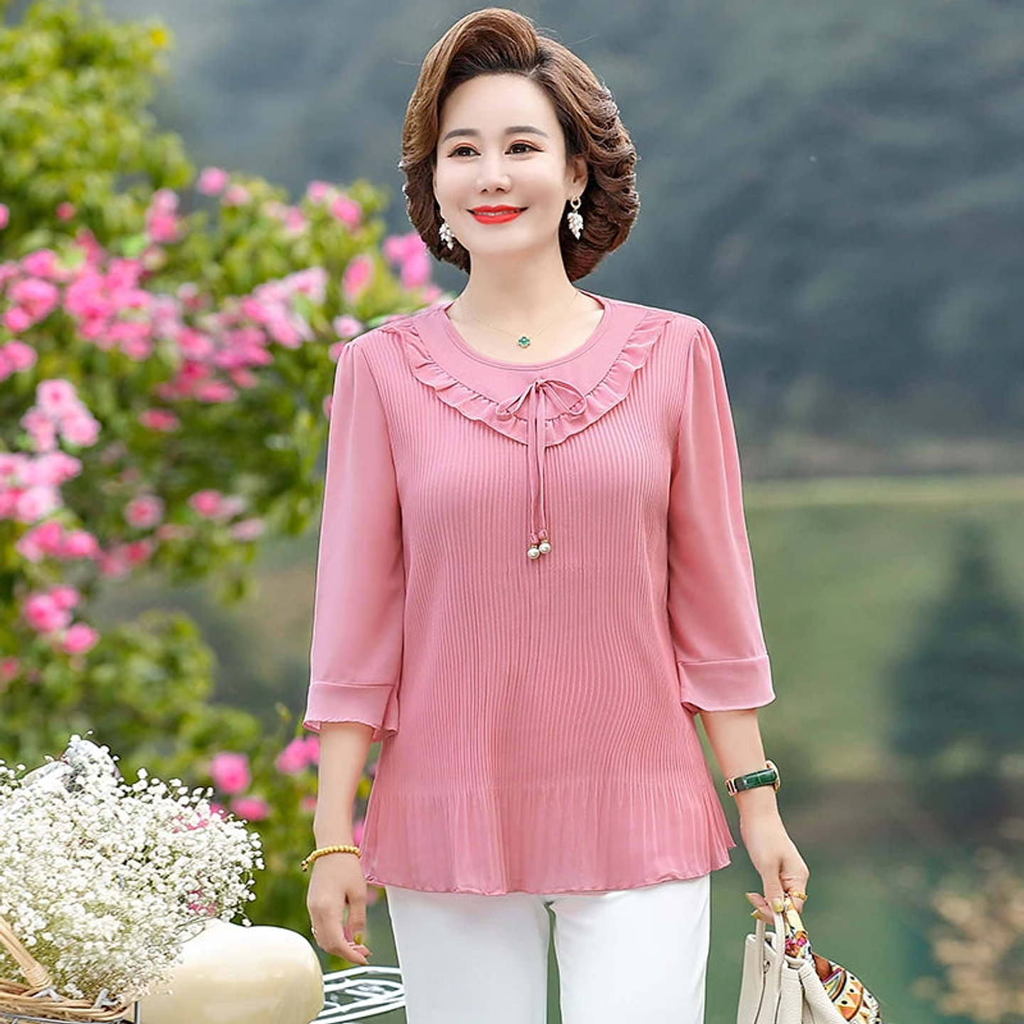 Presley- O-Neck Blouse 4