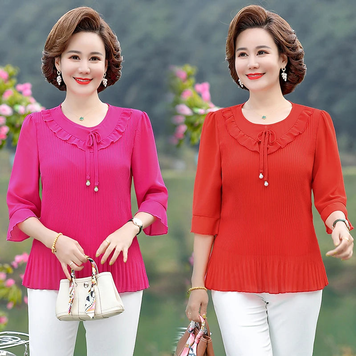 Presley- O-Neck Blouse 16