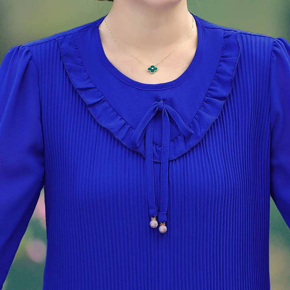 Presley- O-Neck Blouse 19