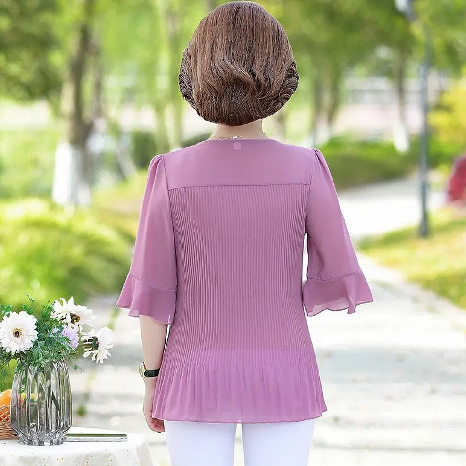 Presley- O-Neck Blouse 26