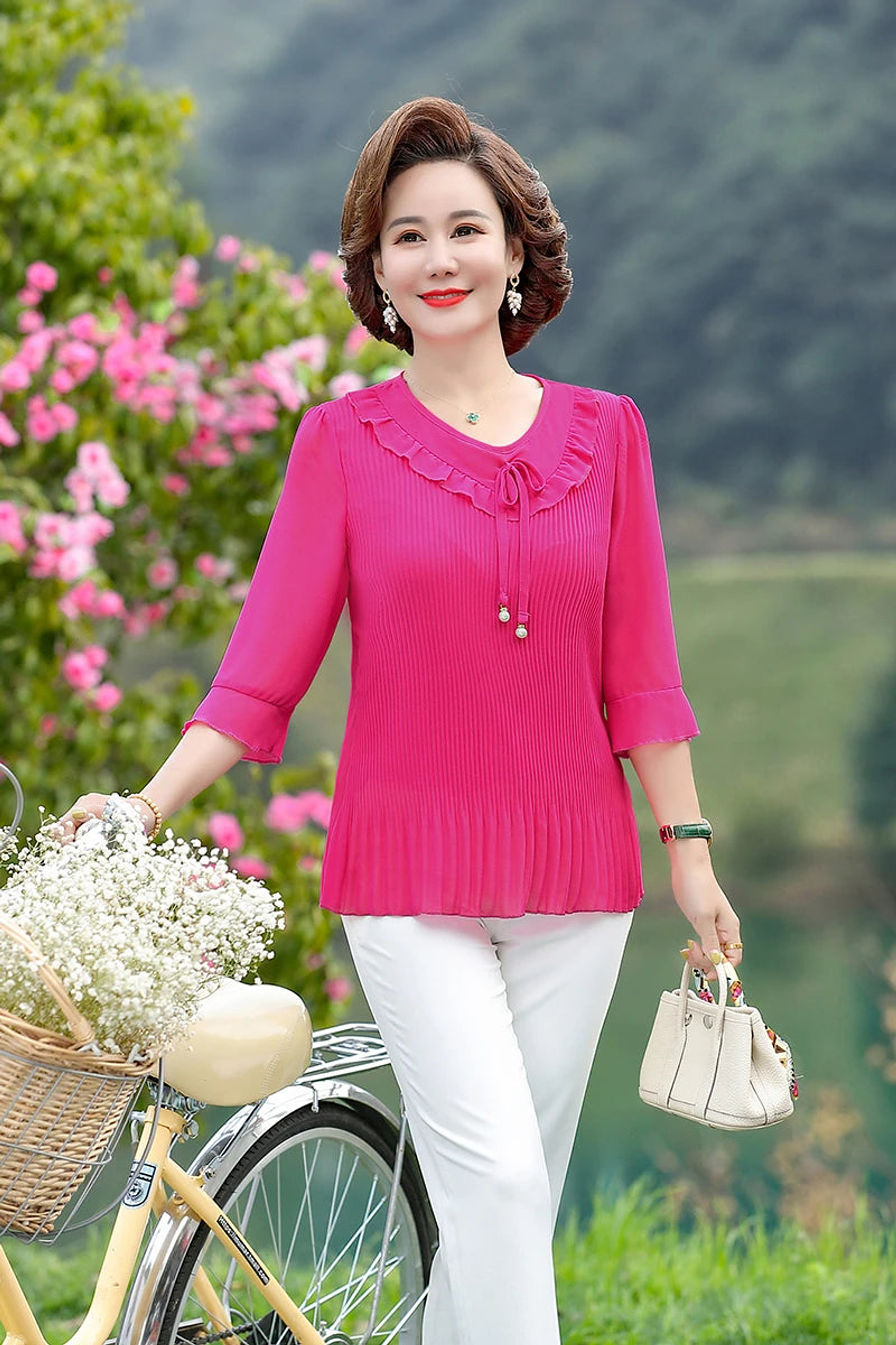 Presley- O-Neck Blouse 59